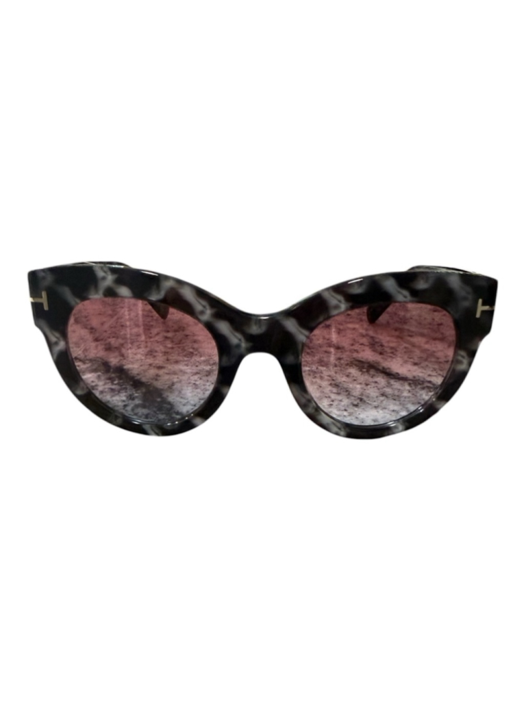 Tom Ford Lucilla 51mm Gradient Cat-Eye Sunglassed